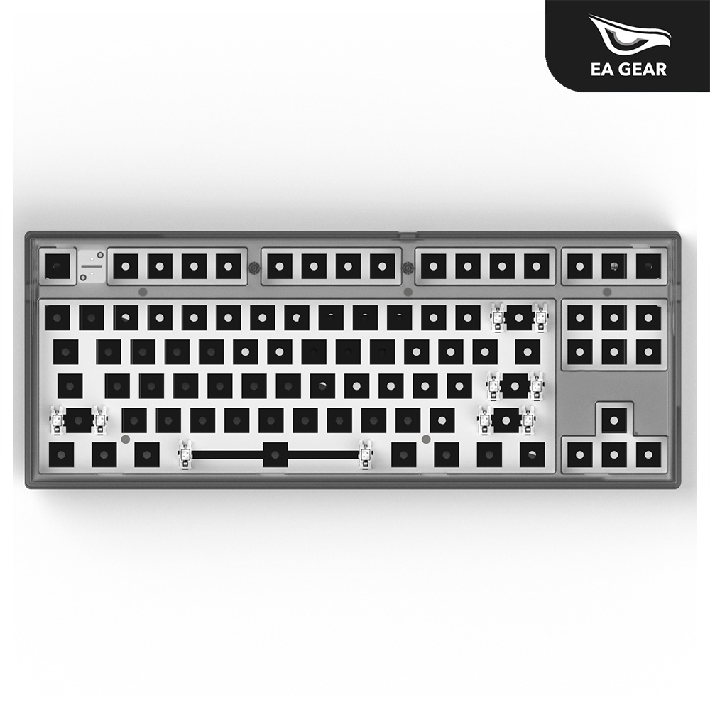 Combo build bàn phím custom MK870 + 2 pack switch Akko CS  - EA Gear