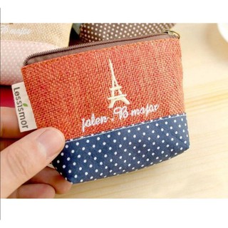 [TIỆN LỢI] Túi ví Mini vải làm móc khóa treo xe