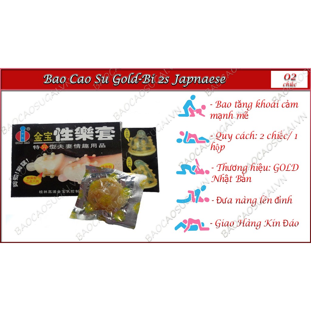 Bao Cao Su Gold-Bi 2s Japnaese