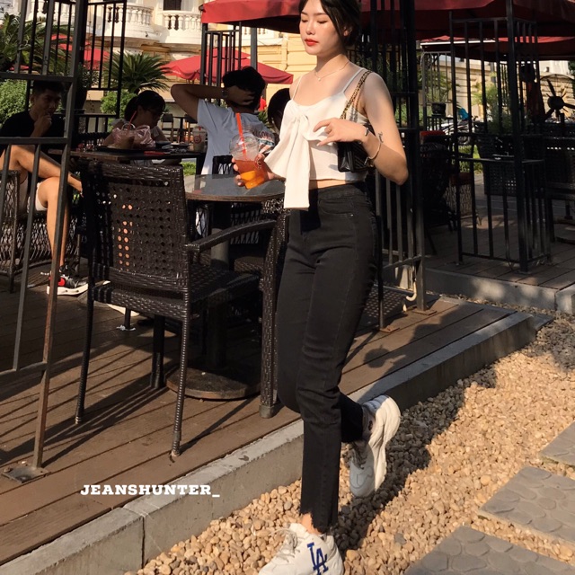 Quần bò đen co giãn (HADY JEANS)