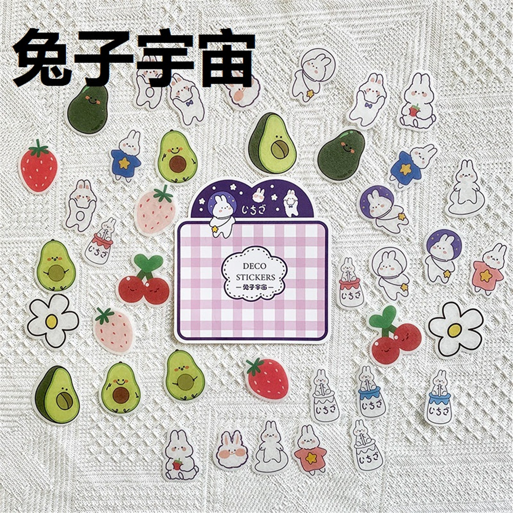 Nhãn dán giấy dùng trang trí thủ công độc đáo