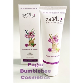 Gel rửa mặt nhụy hoa nghệ tây 24 plus