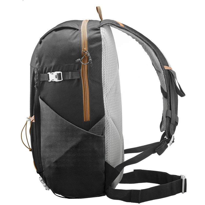 Quechua Ba Lô Thể Thao Arpenaz 30l Bằng Sợi Carbon Màu Đen