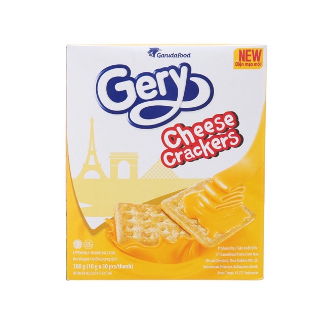 Bánh Quy Phô-mai Gery Cheese Cracker 300-200g