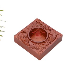 Gạt tàn trạm rồng phượng nguyên khối