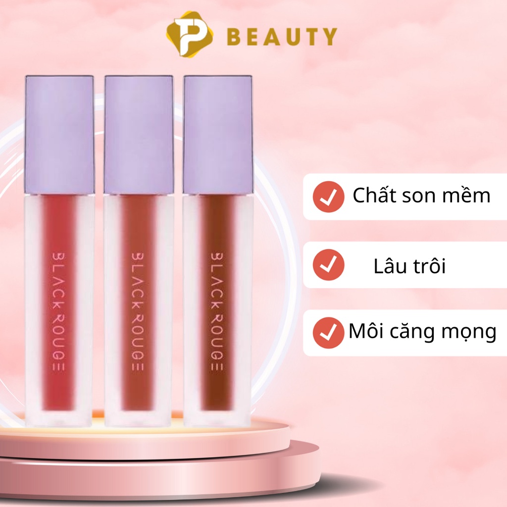 Son Kem Lì Black Rouge Air Fit Velvet Tint Ver 2 màu A12