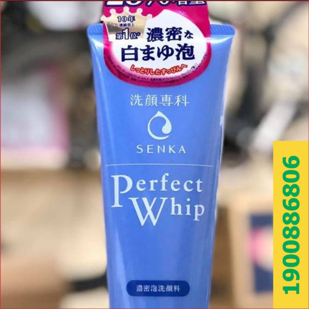 Sữa rửa mặt tạo bọt chiết xuất tơ tằm trắng Senka Perfect Whip - Konni39 Sơn Hoà - 1900886806