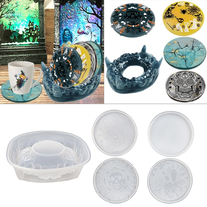 Set 5 TấM LóT Ly HìNh TròN ChấT LiệU Silicone