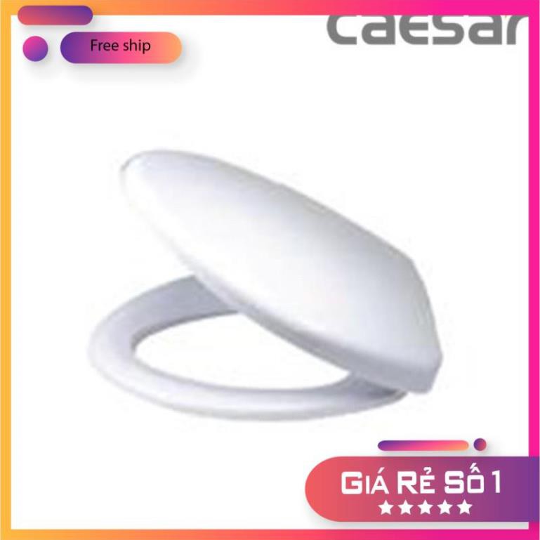 Nắp bồn cầu rơi êm CAESAR CD1356 chính hãng