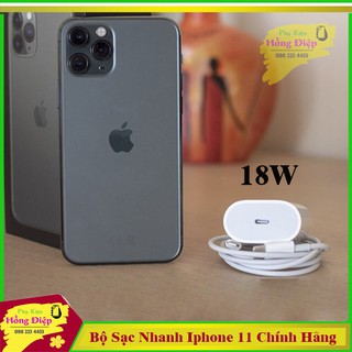 Bộ Sạc Nhanh Iphone 11 Chính Hãng Apple 18w