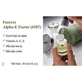 Dầu dưỡng ẩm da Lô Hội Forever Alpha-E Factor® 187 Flp