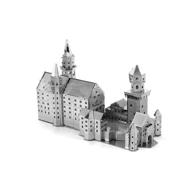 Mô hình lâu đài Neuschwanstein 3D - Mô hình Metal lắp ghép kim loại 3D