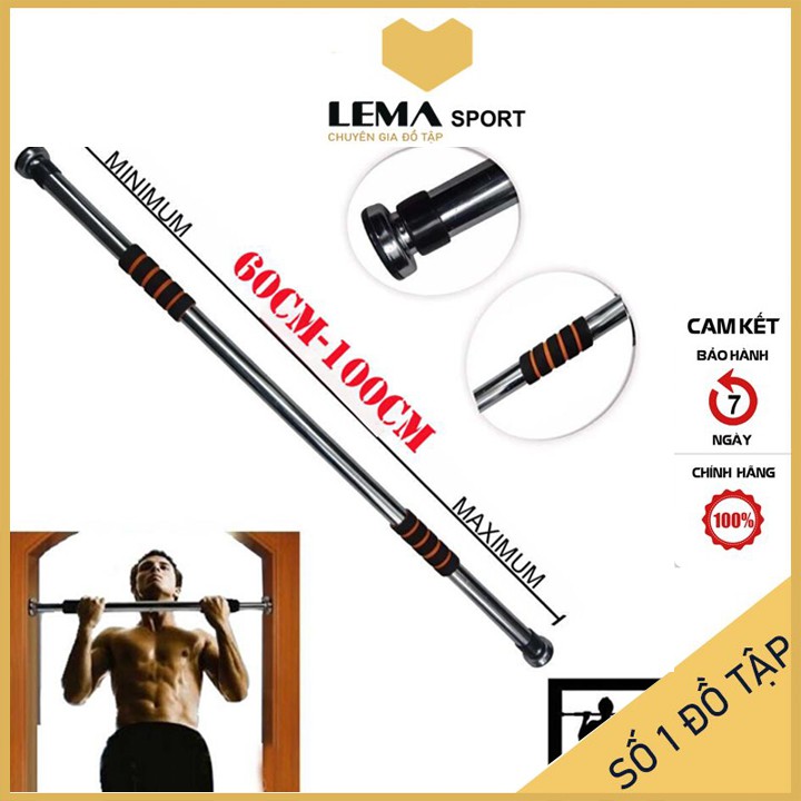 XÀ ĐƠN GẮN CỬA TẠI NHÀ MÀU ĐỎ ĐEN - Lema Sport