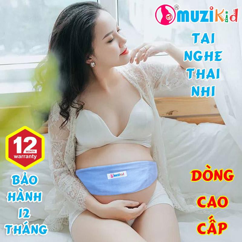 Tai nghe bà bầu - tai nghe thai nhi Muzikid hàng chính hãng cao cấp an toàn cho mẹ và bé - Jebi