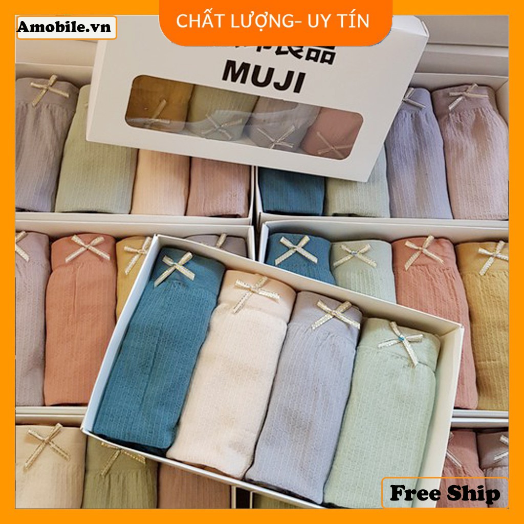 Quần lót nữ Muji cao cấp giá rẻ tại hà nội/ quần chip nữ mềm mại/ quần lót giúp bảo vệ và nâng đỡ cô bé thoải mái | BigBuy360 - bigbuy360.vn