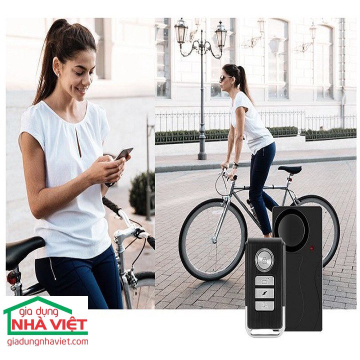 Máy báo động cảm biến rung chống trộm xe máy có chức năng tìm xe KS-SF04R