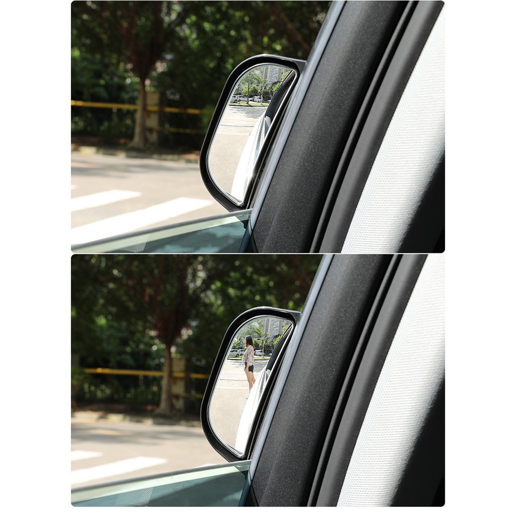 Gương chiếu hậu quan sát tránh điểm mù khi mở cửa cho ghế sau xoay 360