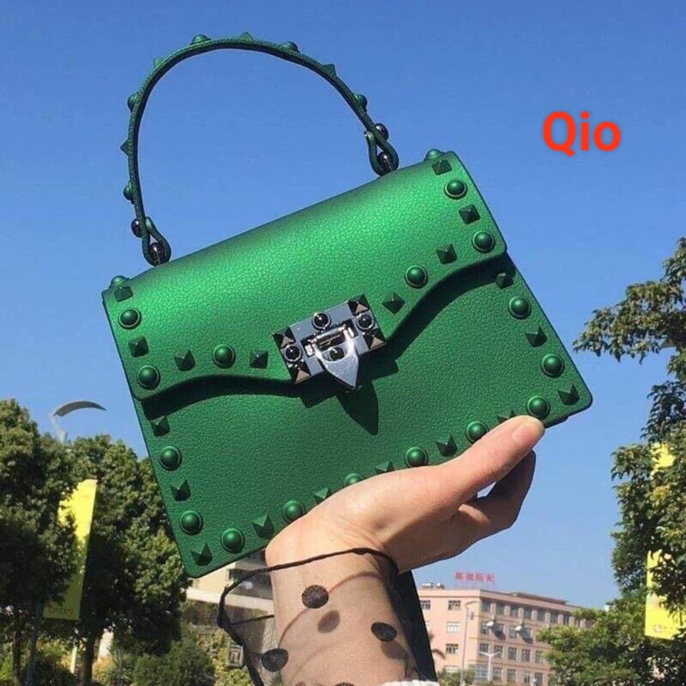 Túi xách đeo chéo silicon mềm size 20 hàng Quảng Châu