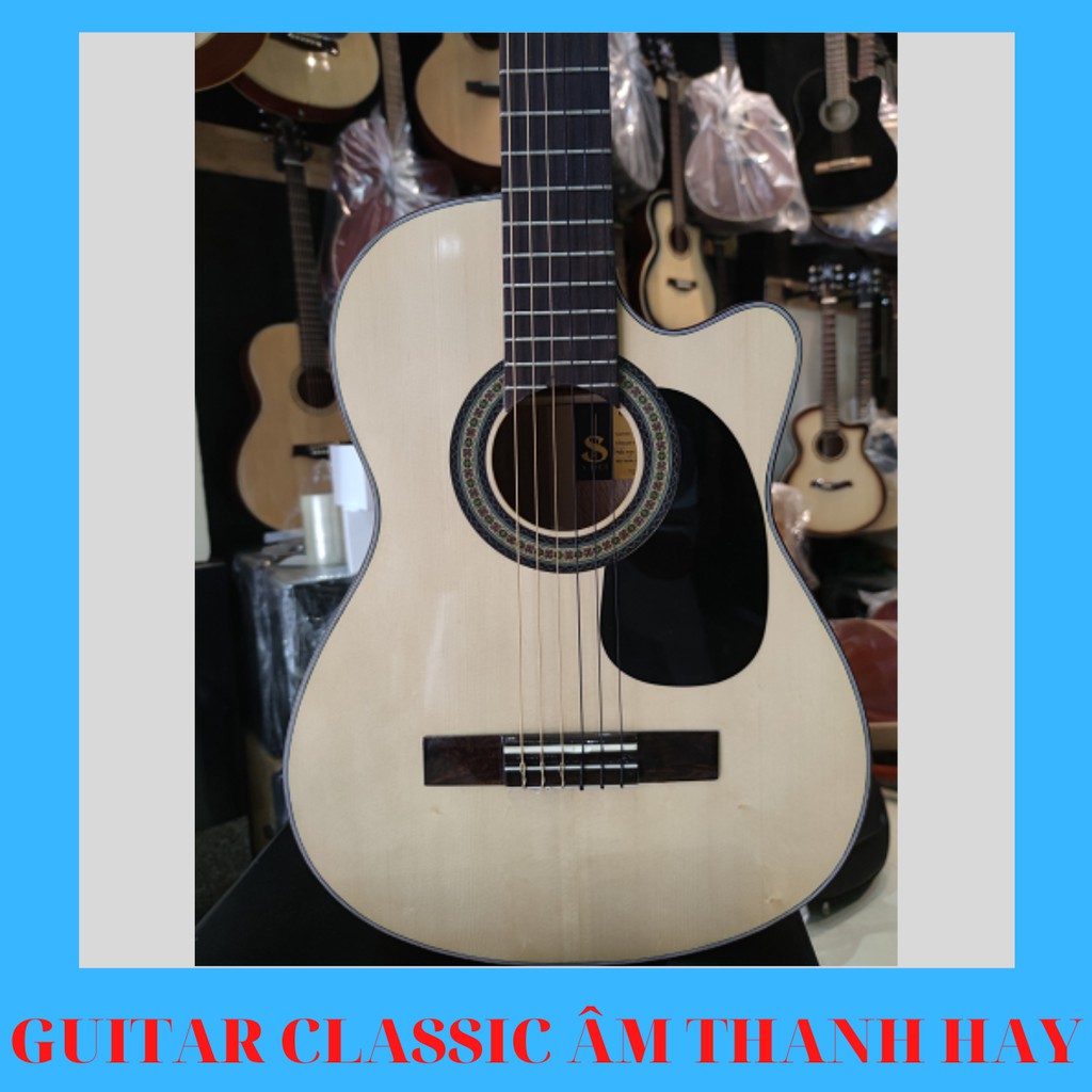 Guitar classic cao cấp , bảo hành 12 tháng tặng full phụ kiện