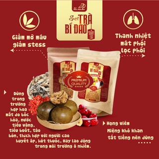 Set trà sâm bí đao hạt chia