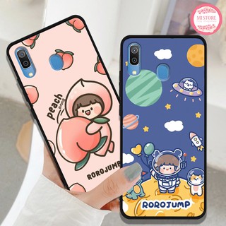 Ốp lưng Samsung Galaxy A10 - A20 - A30 - M10 - M20 - M30 in hình Roro Đào