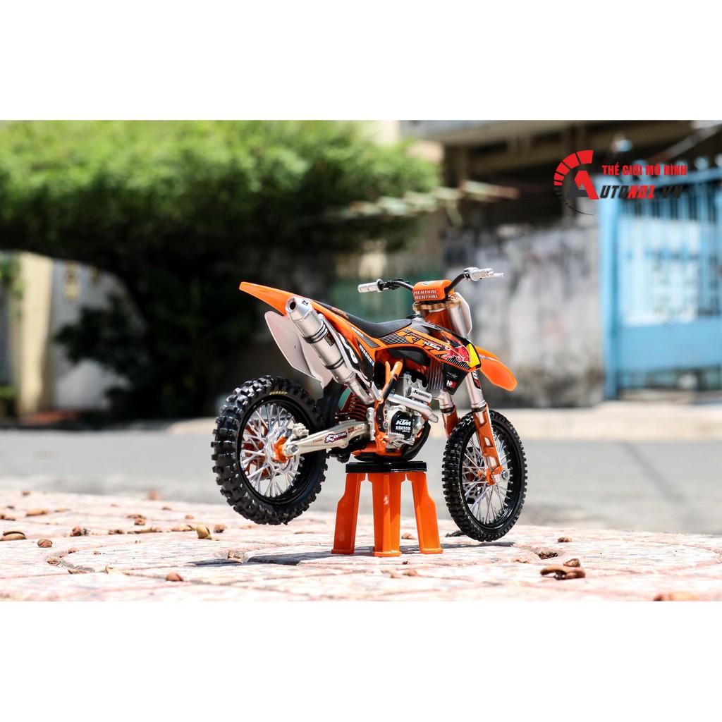 MÔ HÌNH XE ĐỊA HÌNH OFFROAD KTM 250SX-F 38 1:12 AUTOMAX 4820