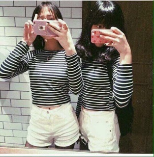 CROPTOP SỌC hot hit
