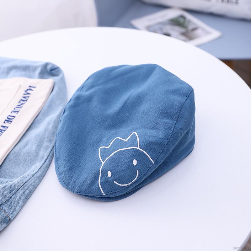 Nón Beret Phong Cách Hàn Quốc Xinh Xắn Dành Cho Các Bé