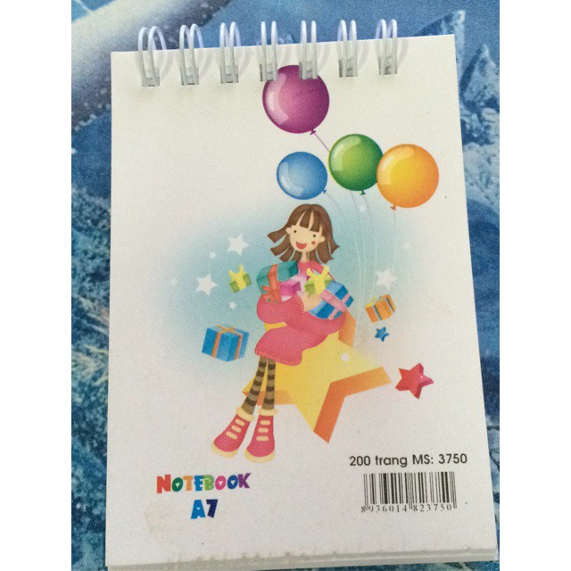 Sổ Lò Xo 😍FREESHIP😍 Sổ Tay  A7 Hải Tiến 200tr