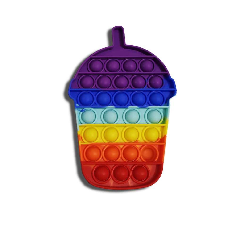 Đồ Chơi Bóp Tay Giảm Stress Hình Cây Kem Bằng Silicone