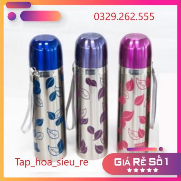 (Rẻ Vô địch) Bình nước giữ nhiệt inox cao cấp 500ml