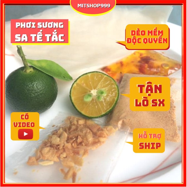 Bánh Tráng Sa Tế Tắc 🔥 Bánh Muối Tắc 🔥 Bánh Phơi Sương Tây Ninh 🔥 Dẻo Mềm, Sa Tế Thơm, Tắc Chua Chua, Cay Cay, Ăn Ghiền