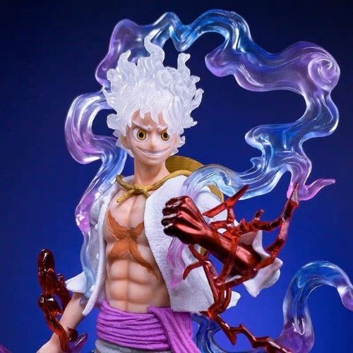 Mô hình One Piece Luffy gear 5 CLOUD STORE cao 21cm, nhân vật anime, figure one piece