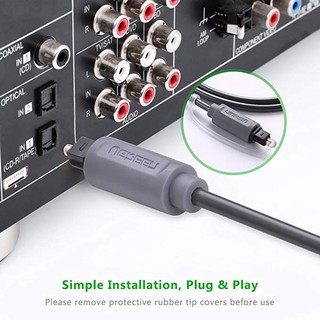 Cáp audio quang toslink dài 1m ugreen 10768