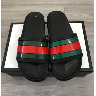 [Giá Sỉ] Dép nam ⚡Freeship⚡ Dép nam Gucci thời trang sọc màu quai đế cao nam tính