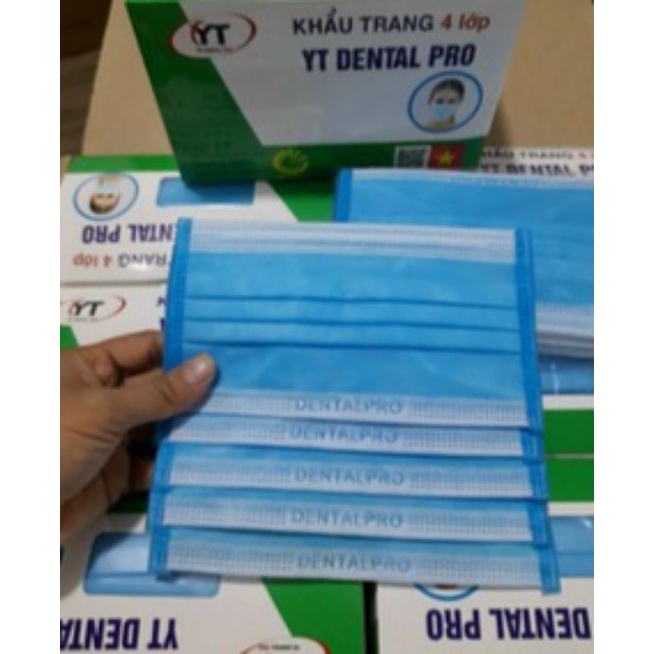 Combo 5 Hộp Khẩu trang y tế Dental Pro