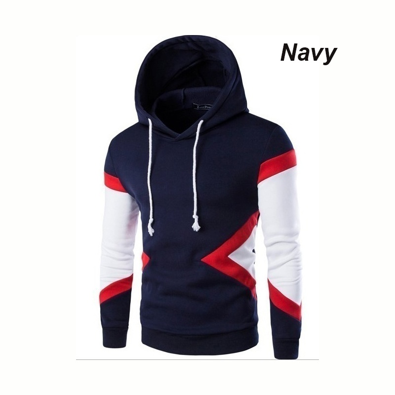 Áo Hoodie Thể Thao Phối Màu Cá Tính Theo Phong Cách Hip Hop | BigBuy360 - bigbuy360.vn
