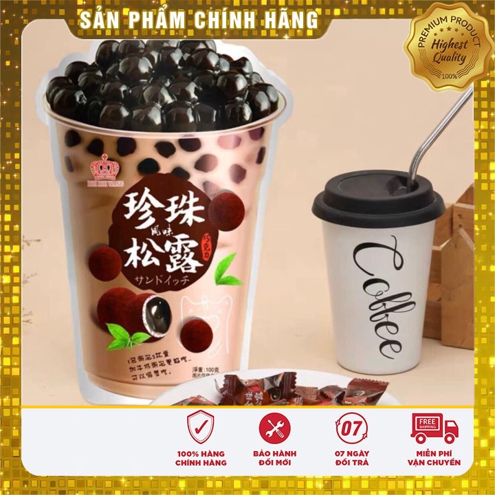 KẸO TRÀ SỮA TRÂN CHÂU ĐÀI LOAN