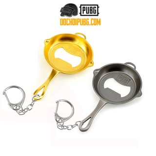 Móc chìa khóa chảo mở bia PUBG