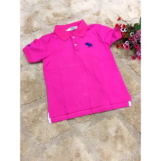 Áo thun Bé Trai Abercrombie & Fitch Hồng Trơn