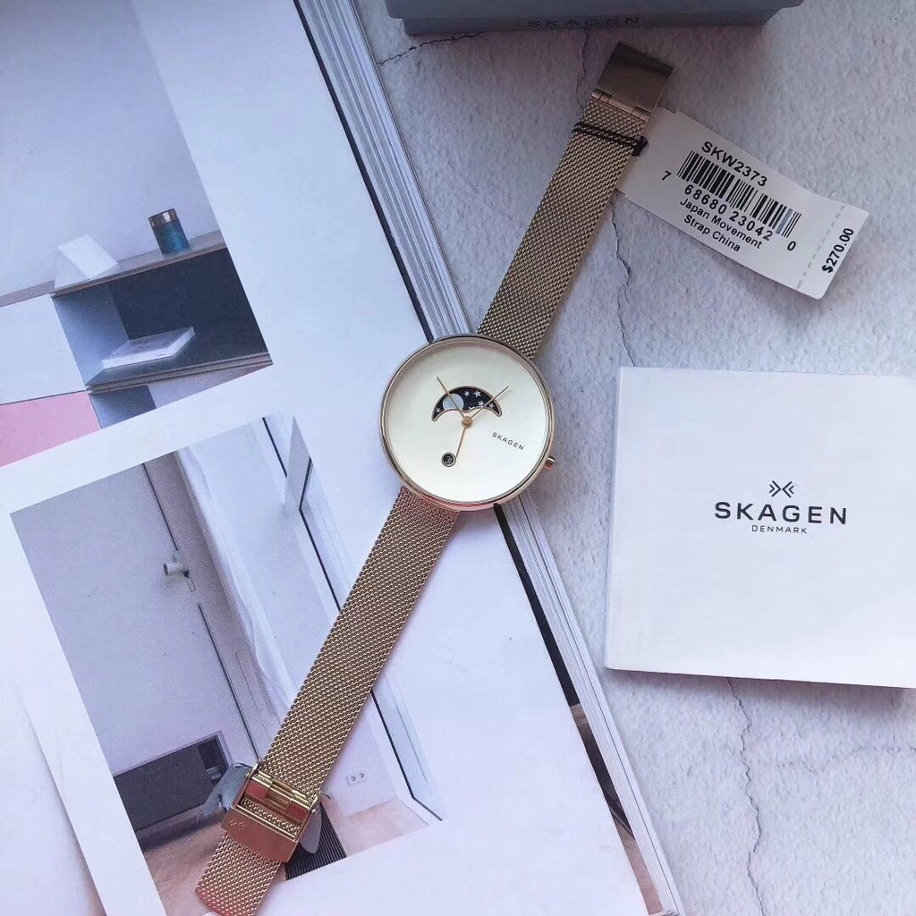 Đồng Hồ Skagen Skw2371 – Nữ – Quartz (Pin) fullbox