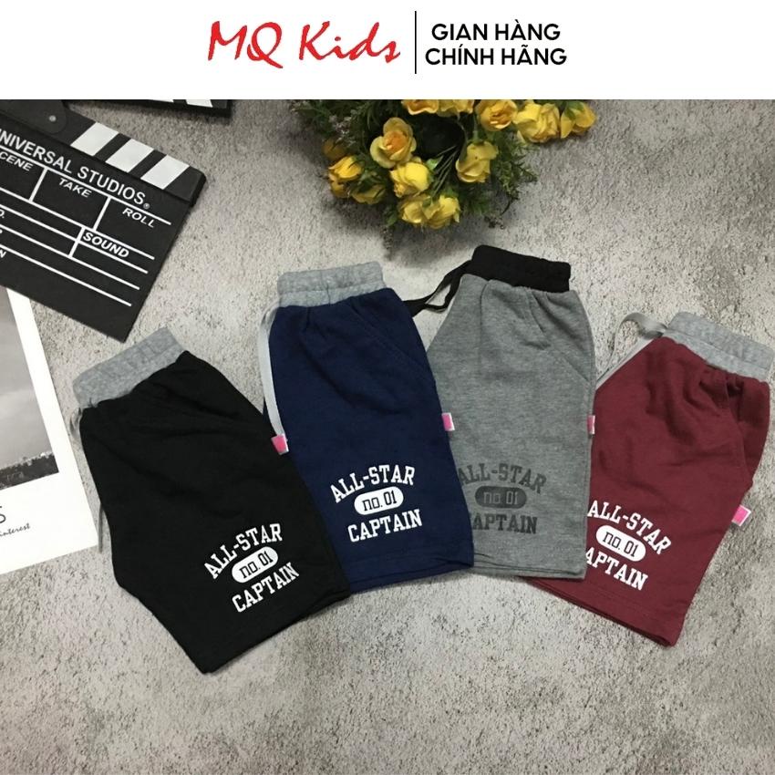 Quần đùi lửng cho bé trai MQ kids ❤️ CHÍNH HÃNG❤️ cotton da cá 100%