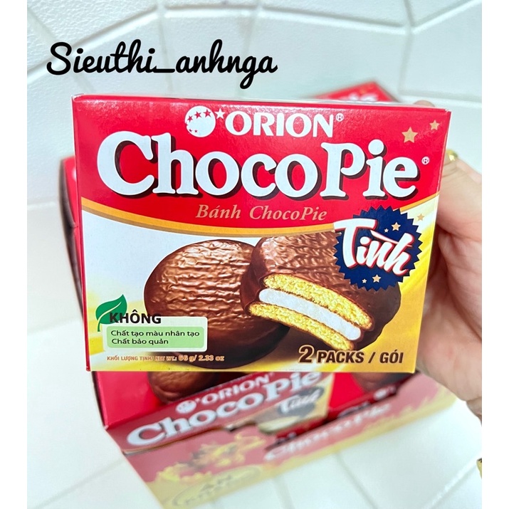 Bánh Choco-Pie Orion Hộp 2 Chiếc