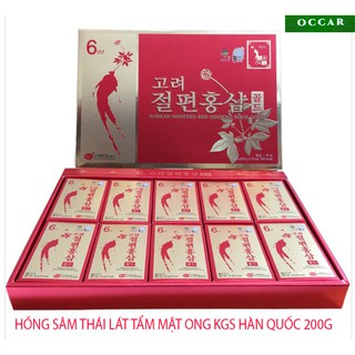 Hồng sâm lát tẩm mật ong thượng hạng