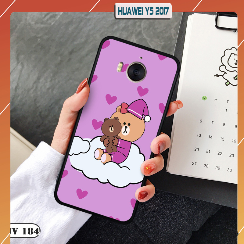 Ốp nhám viền dẻo cho điện thoại Huawei Y5 2017