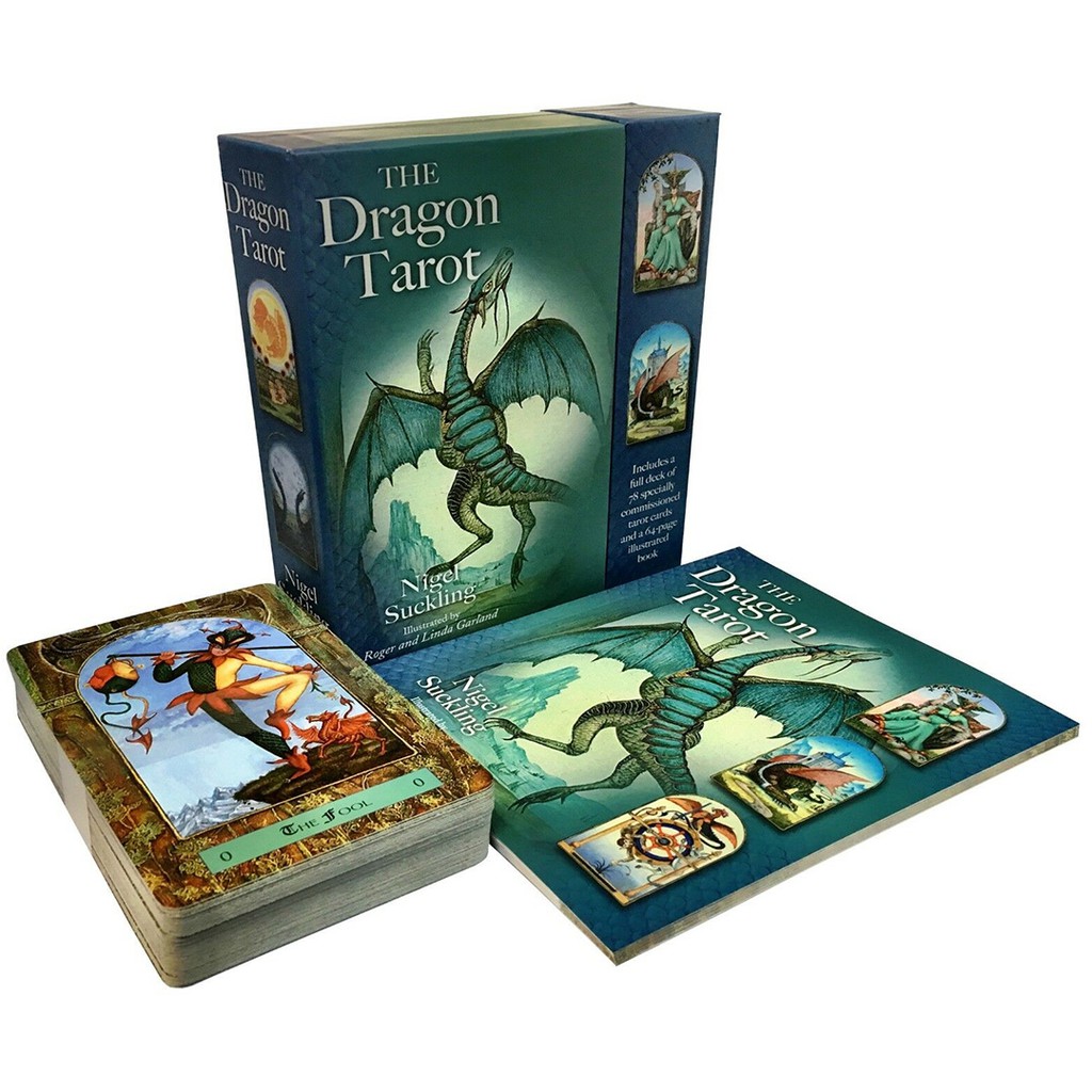 Bộ Bài Dragon Tarot (Nigel Suckling) (Mystic House Tarot Shop) - Bài Gốc Authentic Chính Hãng 100%