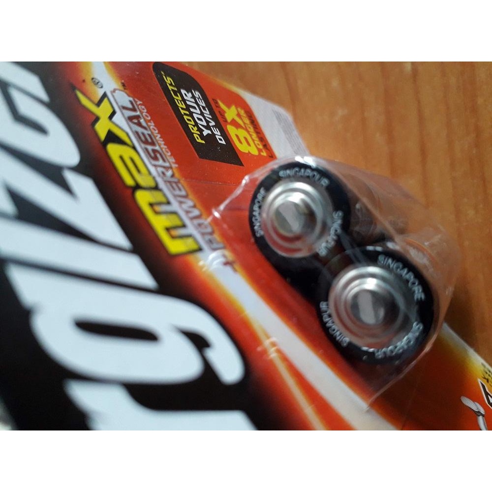 Pin 2A lớn Energizer . 1 vỉ 2 viên. Made in Singapore. Vi Tính Quốc Duy.