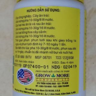 Phân bón lá cao cấp