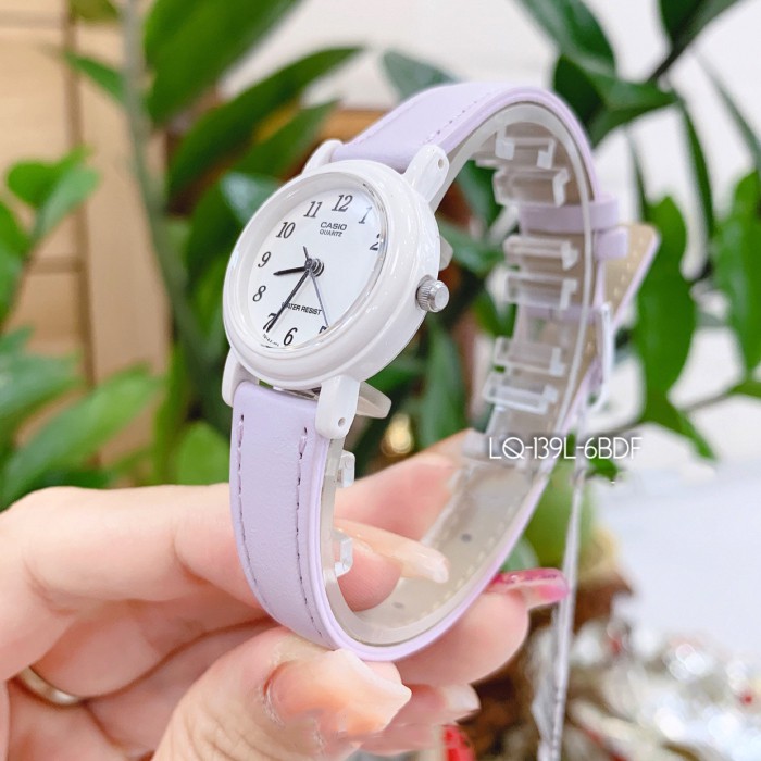 [SIÊU HOT] Đồng hồ nữ dây da Casio Standard LQ-139L-6BDF chính hãng Anh Khuê