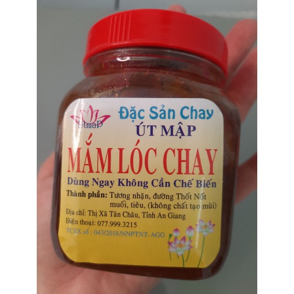 MẮM LÓC CHAY Hủ